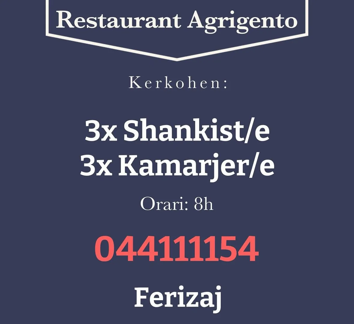 - Vende te lira pune -