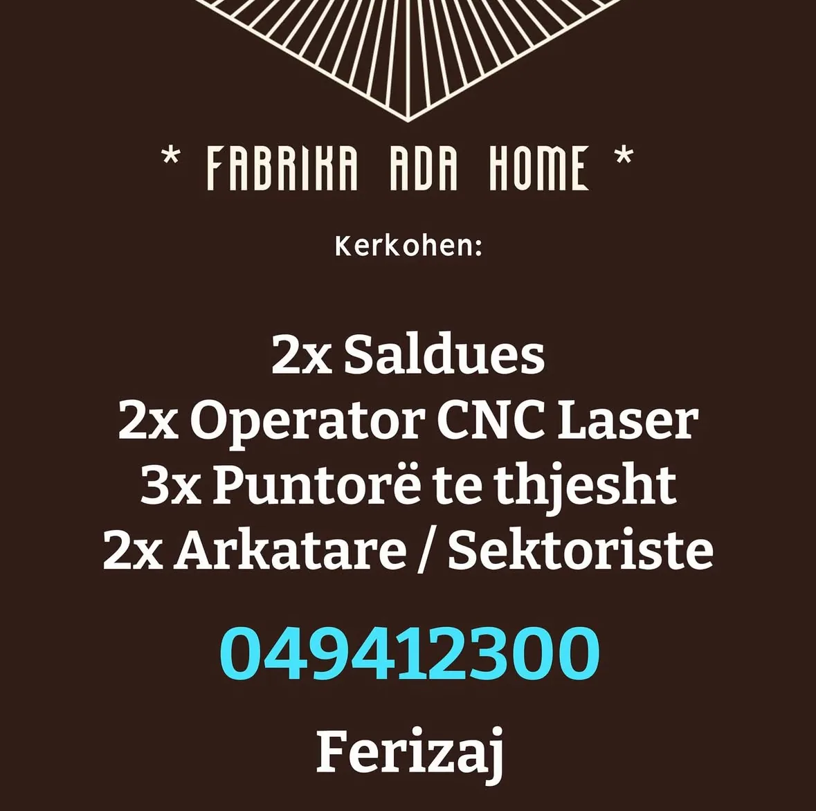 - Vende te lira pune -