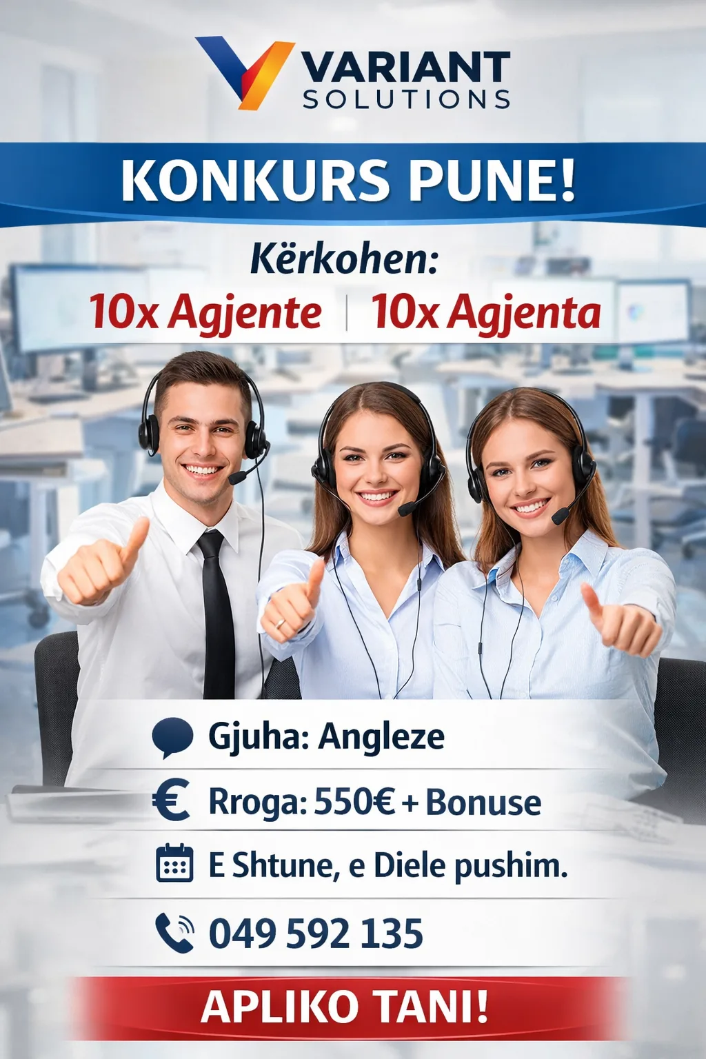 - Vende te lira pune -